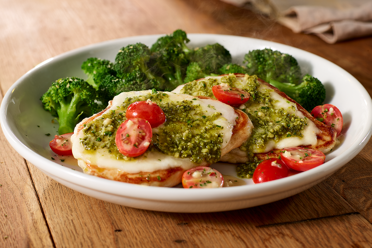 Grilled Chicken Margherita