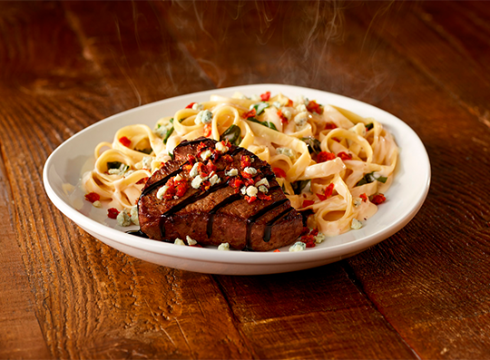 Steak Gorgonzola Alfredo