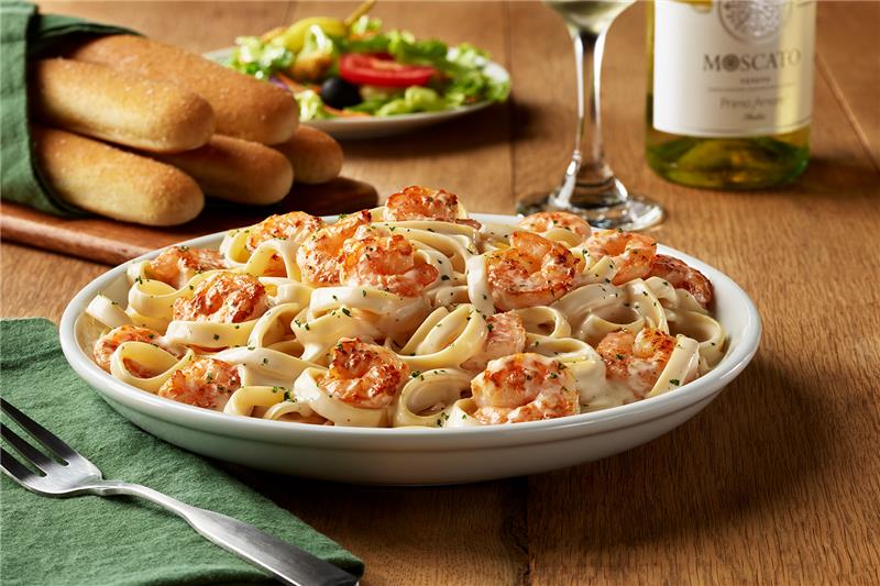 Shrimp Alfredo – Olive Garden Olive Donde éstes1